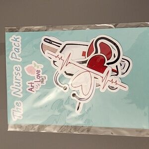 The Nurse Pack Vinyl Stickers